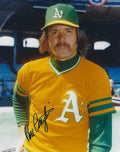 AUTOGRAPHED BILLY CONIGLIARO 8X10 Oakland A's Photo