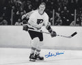 Autographed TED HARRIS  Philadelphia Flyers 8x10 photo