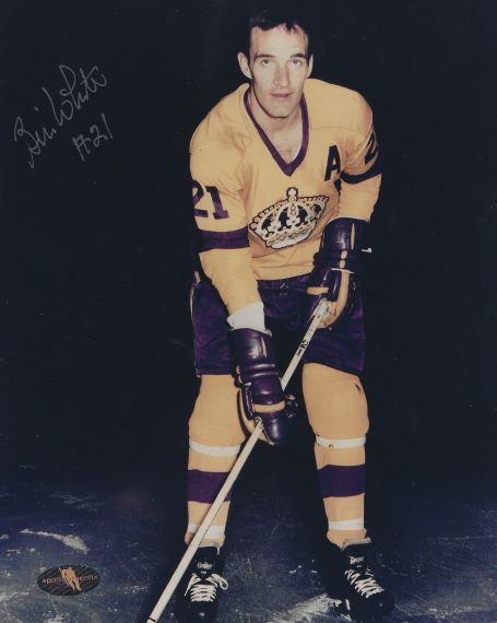 Autographed BILL WHITE 8x10 Los Angeles Kings Photo