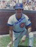 AUTOGRAPHED  MIKE VAIL 8X10 Chicago Cubs photo