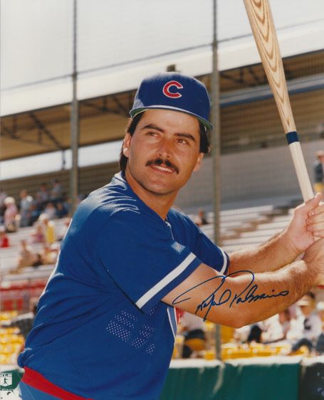 AUTOGRAPHED RAFAEL PALMEIRO 8x10 Chicago Cubs Photo