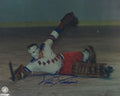 Autographed EDDIE GIACOMIN 8x10 New York Rangers Photo