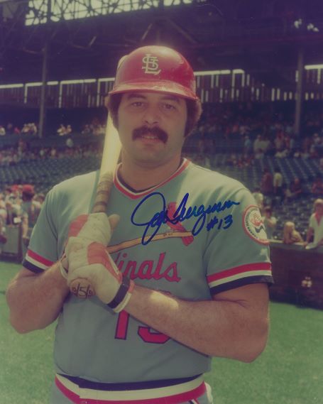 AUTOGRAPHED JOE FERGUSON 8x10 St. Louis Cardinals photo