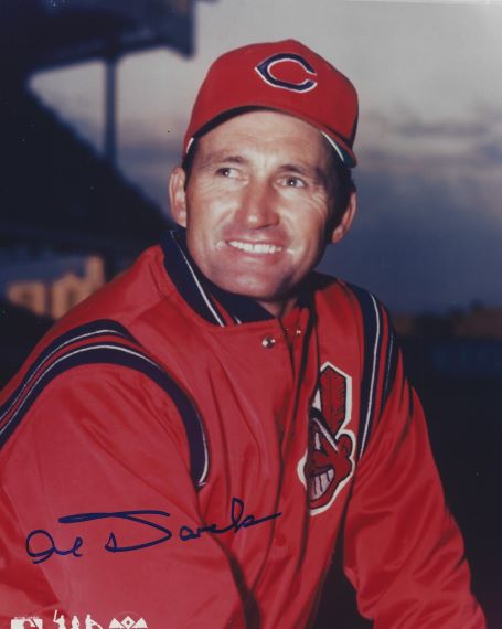 AUTOGRAPHED  Al Dark 8X10 Cleveland Indians Photo