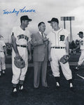 AUTOGRAPHED MICKEY VERNON 8X10 Cleveland Indians photo