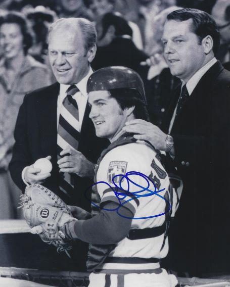 AUTOGRAPHED JIM SUNDBERG 8x10 Texas Rangers photo