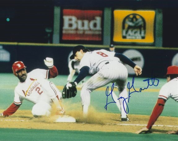 AUTOGRAPHED GARY GAETTI 8x10 Minnesota Twins photo