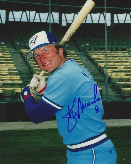 AUTOGRAPHED KEN MACHA 8X10 Toronto Blue Jays photo
