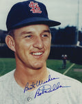 AUTOGRAPHED BOB DULIBA 8X10 St. Louis Cardinals photo