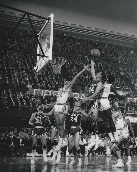 AUTOGRAPHED JEFF MULLINS 8X10 Duke Blue Devils photo