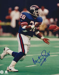 AUTOGRAPHED TYRONE WHEATLEY 8X10 New York Giants Photo