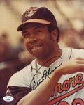Autographed FRANK ROBINSON 8x10 Baltimore Orioles Photo JSA