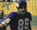 Autographed HAL BEDSOLE  8X10 Minnesota Vikings Photo