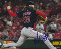 AUTOGRAPHED MATT STRAHM 8x10 Boston Red Sox photo