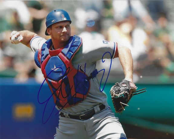 AUTOGRAPHED JOHN HICKS  8x10 Texas Rangers Photo