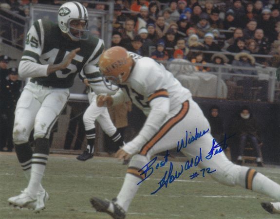 Autographed HOWARD FEST 8X10 Cincinnati Bengals Photo