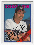 Autographed DOUG JONES  Cleveland Indians 1988 Topps Card