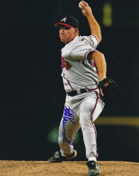 AUTOGRAPHED  SCOTT KAMIENIECKI 8x10 Atlanta Braves Photo