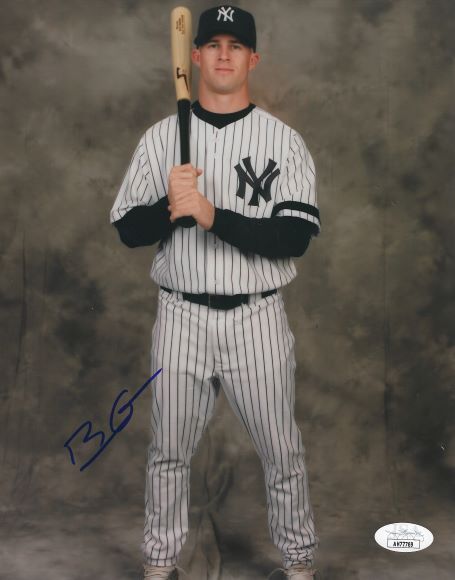 AUTOGRAPHED BRETT GARDNER 8x10 New York Yankees photo JSA