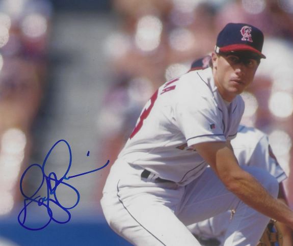 AUTOGRAPHED GARY DISARCINA 8x10 California Angels Photo