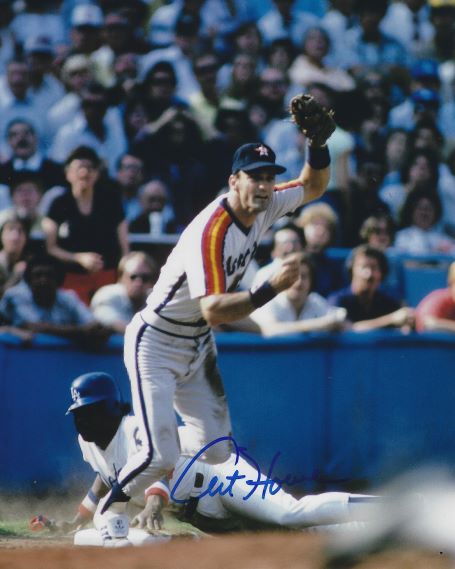 AUTOGRAPHED ART HOWE 8x10 Houston Astros Photo