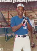 AUTOGRAPHED AL OLIVER 8x10 Montreal Expos Photo