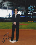 AUTOGRAPHED KIM NG 8x10 Florida Marlins Photo