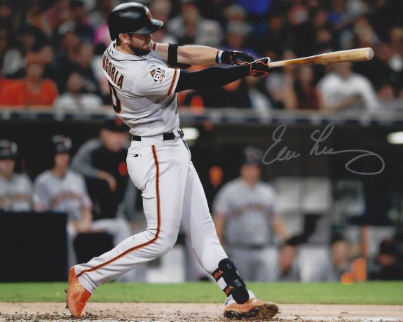 AUTOGRAPHED EVAN LONGORIA 8X10 San Francisco Giants Photo