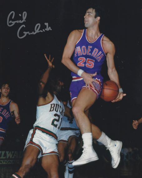 Autographed GAIL GOODRICH 8x10 Phoenix Suns photo