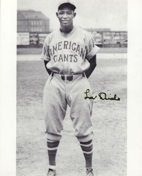 Autographed LOU DIALS 8X10 Chicago American Giants Photo