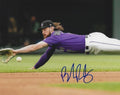 AUTOGRAPHED BRENDAN RODGERS 8X10 Colorado Rockies Photo