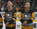 Autographed CRAIG PATRICK "91,92 SC Champs" 8X10 Pittsburgh Penguins Photo