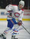 Autographed MARK RECCHI "HOF 2017" 8X10 Montreal Canadiens Photo