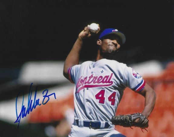 Autographed SALOMON TORRES 8X10 Montreal Expos Photo