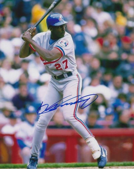 Autographed VLADIMIR GUERRERO Montreal Expos 8X10 photo