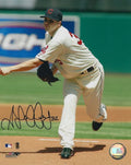 AUTOGRAPHED AARON LAFFEY 8x10 Cleveland Indians Photo