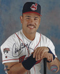 AUTOGRAPHED CARLOS BAERGA 8X10 Cleveland Indians Photo
