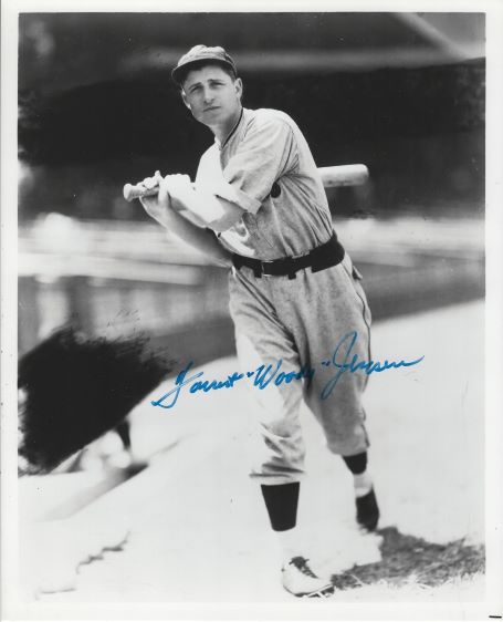 Autographed FORREST WOODY JENSEN 8X10 Pittsburgh Pirates Photo