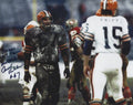 Autographed CHUCK HUTCHISON 8x10 Cleveland Browns Photo