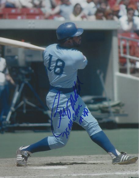 AUTOGRAPHED  BILL MADLOCK "75 All Star MVP" 8x10 Chicago Cubs photo