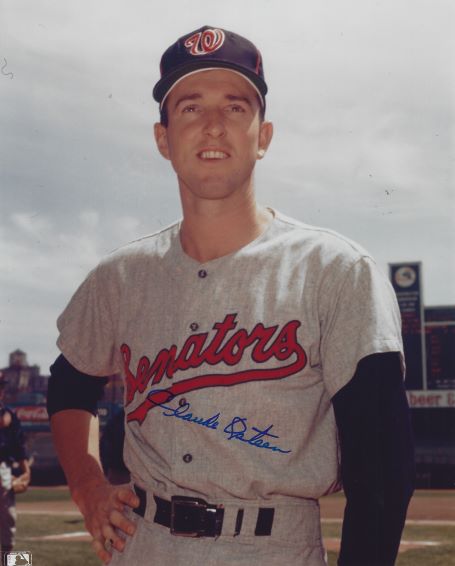 AUTOGRAPHED CLAUDE OSTEEN 8X10 Washington Senators Photo