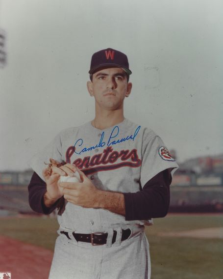 AUTOGRAPHED CAMILO PASCUAL 8X10 Washington Senators Photo