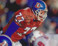Autographed KARL MECKLENBURG 8X10 Denver Broncos Photo