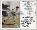 Autographed JIM BUNNING 8X10 Detroit Tigers HOF Induction Photo Card