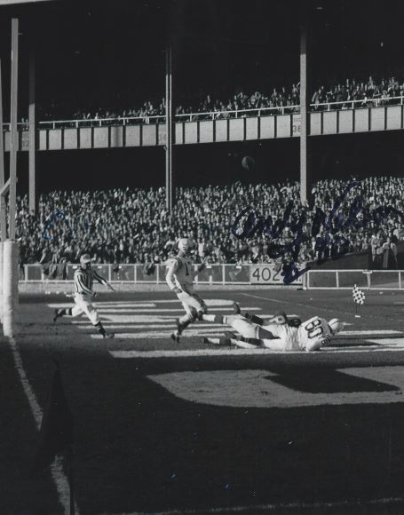 AUTOGRAPHED ANDY NELSON 8x10 Baltimore Colts Photo