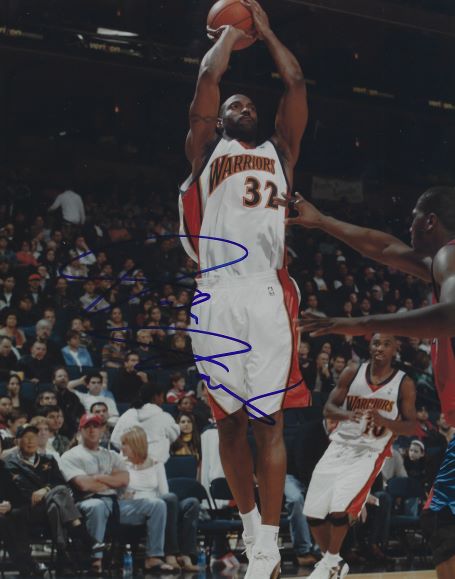 Autographed DALE DAVIS 8X10 Golden State Warriors Photo