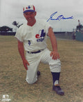 AUTOGRAPHED GENE MAUCH 8X10 Montreal Expos Photo