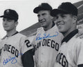 AUTOGRAPHED MIKE WEGENER and BOB SKINNER 8X10 San Diego Padres photo