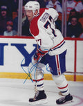 Autographed PIERRE TURGEON 8X10 Montreal Canadiens Photo