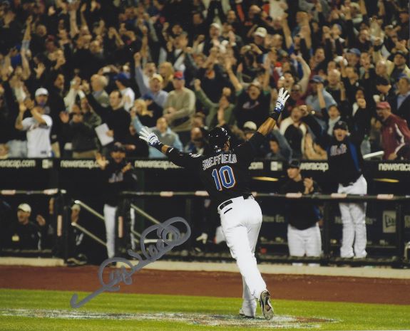 AUTOGRAPHED GARY SHEFFIELD 8x10 New York Mets Photo
